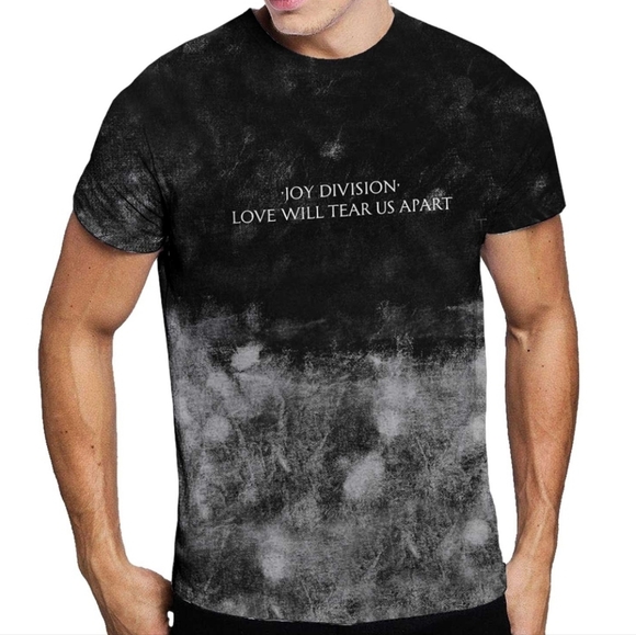 Joy Division Love Will Tear Us Apart Dip Dye Tee - Picture 4 of 4